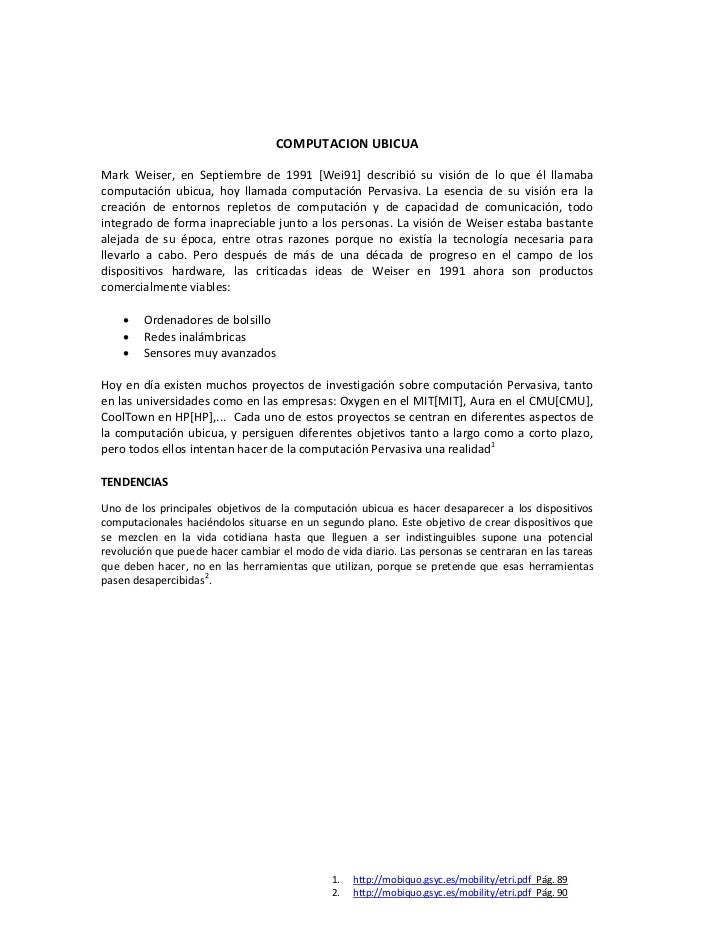 computacion pervasiva